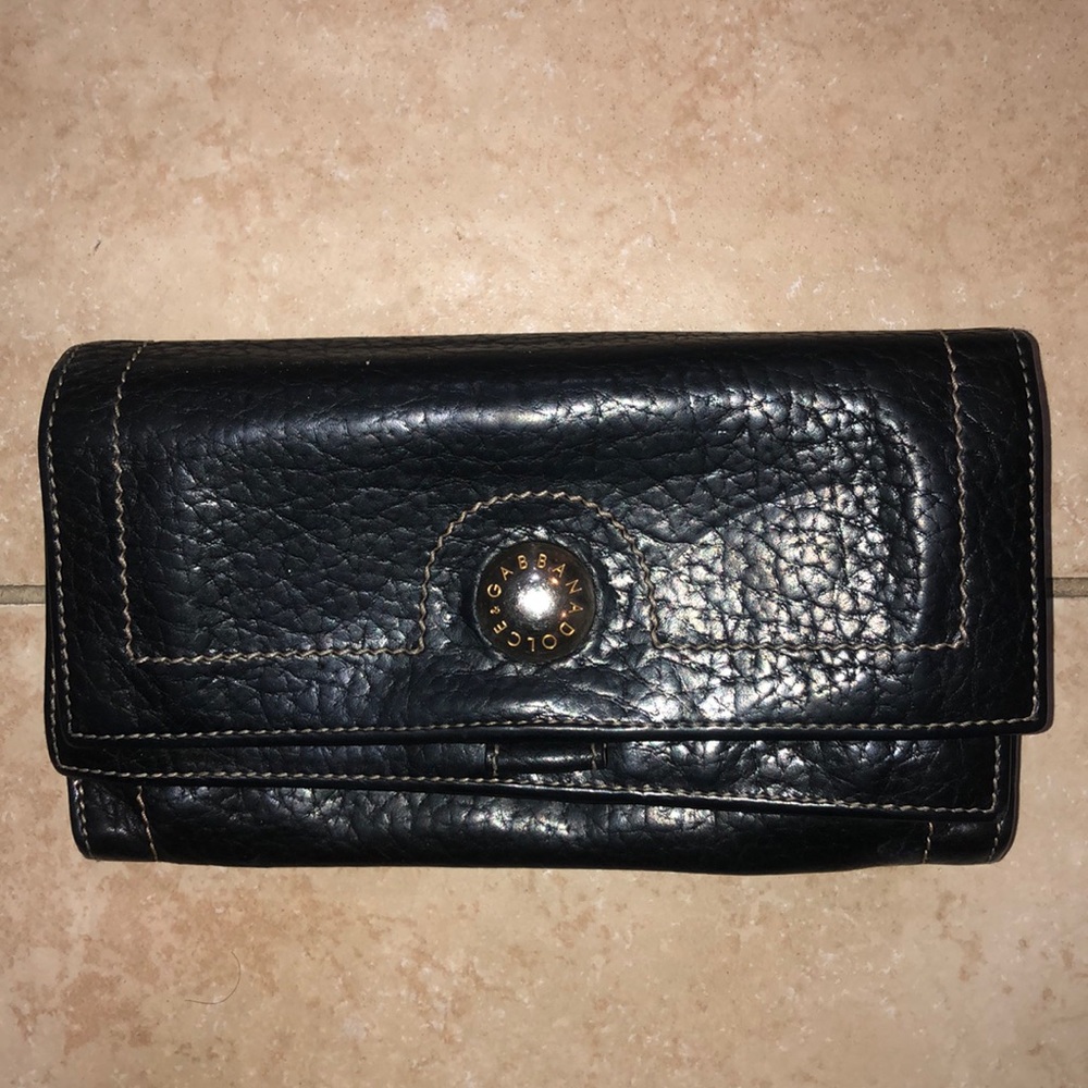 Dolce and Gabbana leather wallet